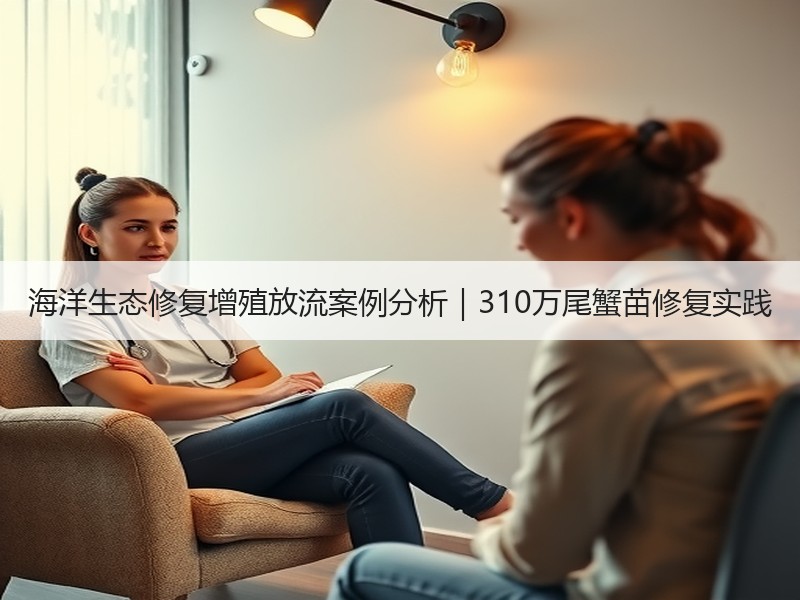 海洋生态修复增殖放流案例分析｜310万尾蟹苗修复实践