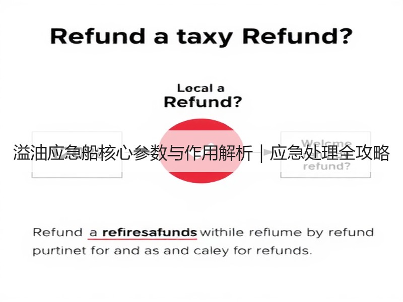 溢油应急船核心参数与作用解析｜应急处理全攻略