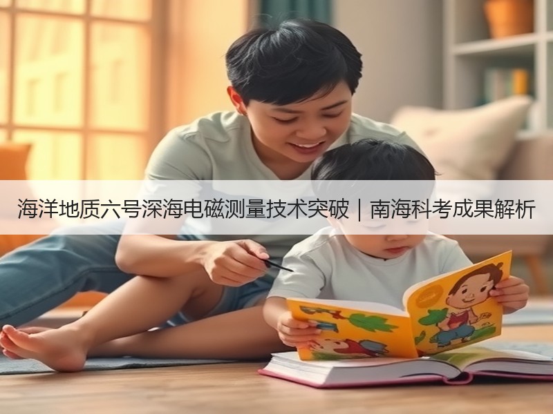 海洋地质六号深海电磁测量技术突破｜南海科考成果解析