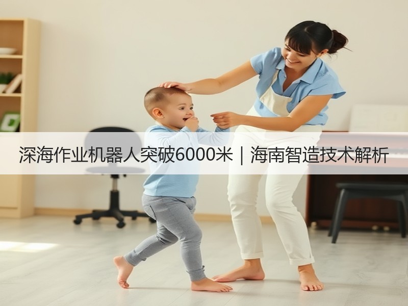 深海作业机器人突破6000米｜海南智造技术解析