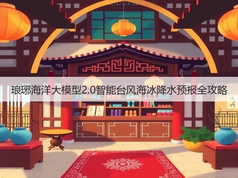 琅琊海洋大模型2.0智能台风海冰降水预报全攻略